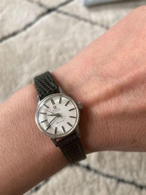 omega seamaster automatik lederarmband gebraucht